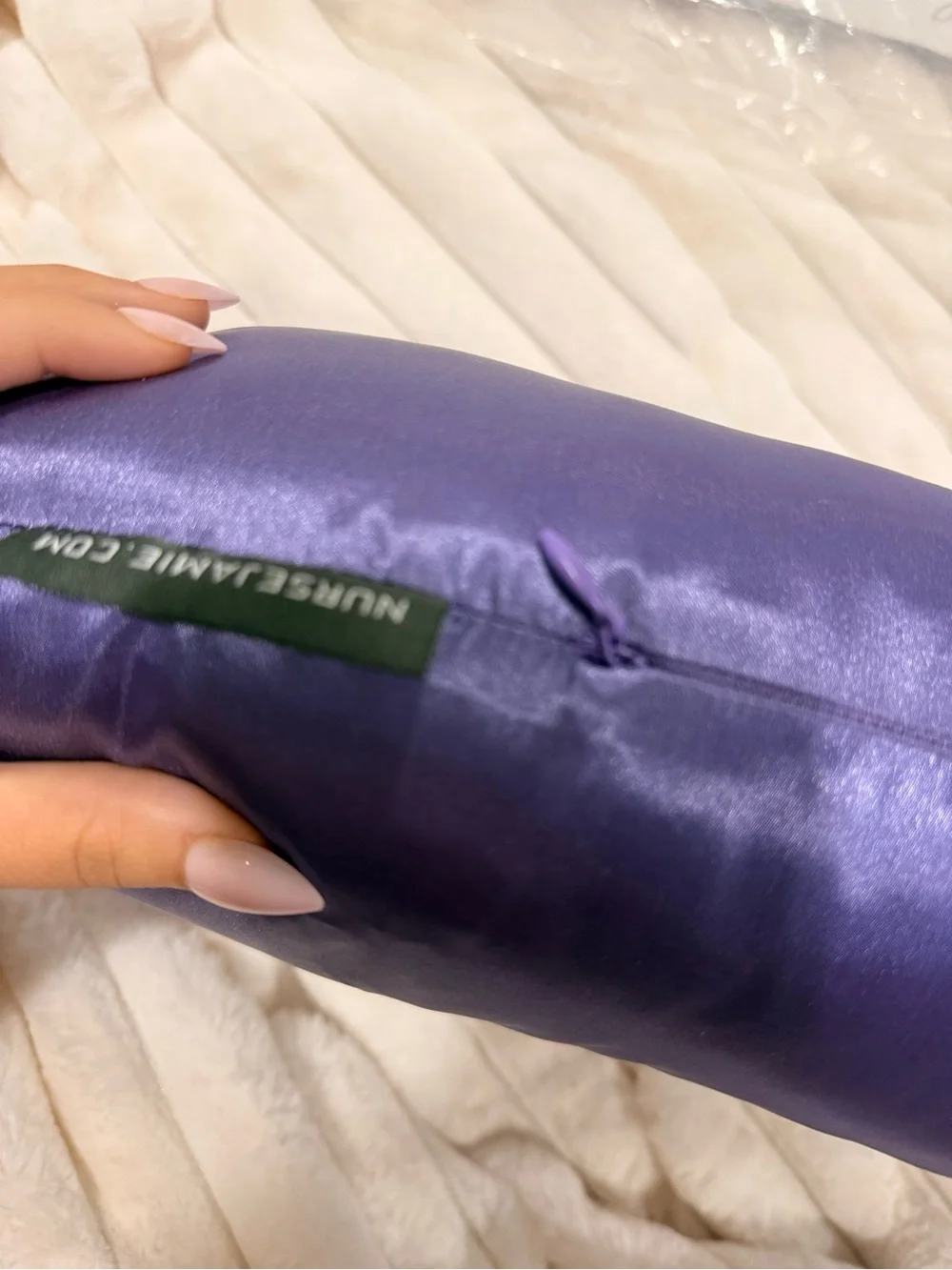 Beauty Bear Age Defy Pillow - Purple
